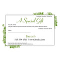 E Gift Certificates