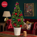 Jumbo Holiday Gems Potted Spruce Tree - Predecorated