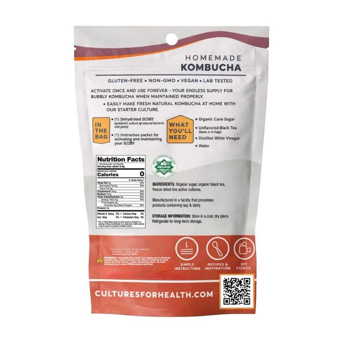 Organic Kombucha Starter Culture