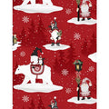 Scenic Gnomes Red- Snowy Gnomies