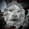 Plumbed Lion Head Statue Wall Hanging