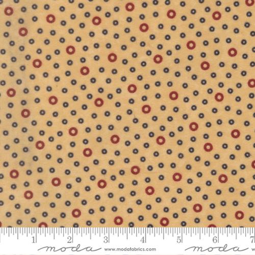 Tan Rain Drop Dots- Flannel Season