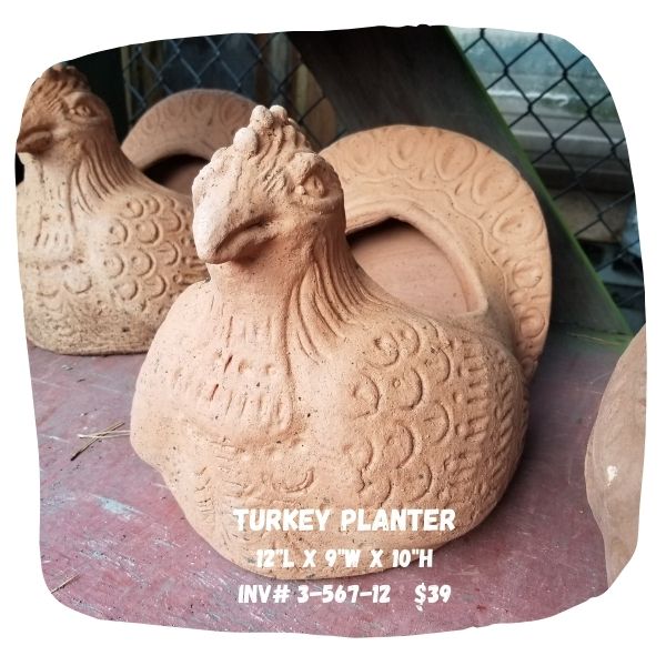 Terracotta Turkey Planter