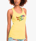 WWF - Hippie Tank Top | Yellow