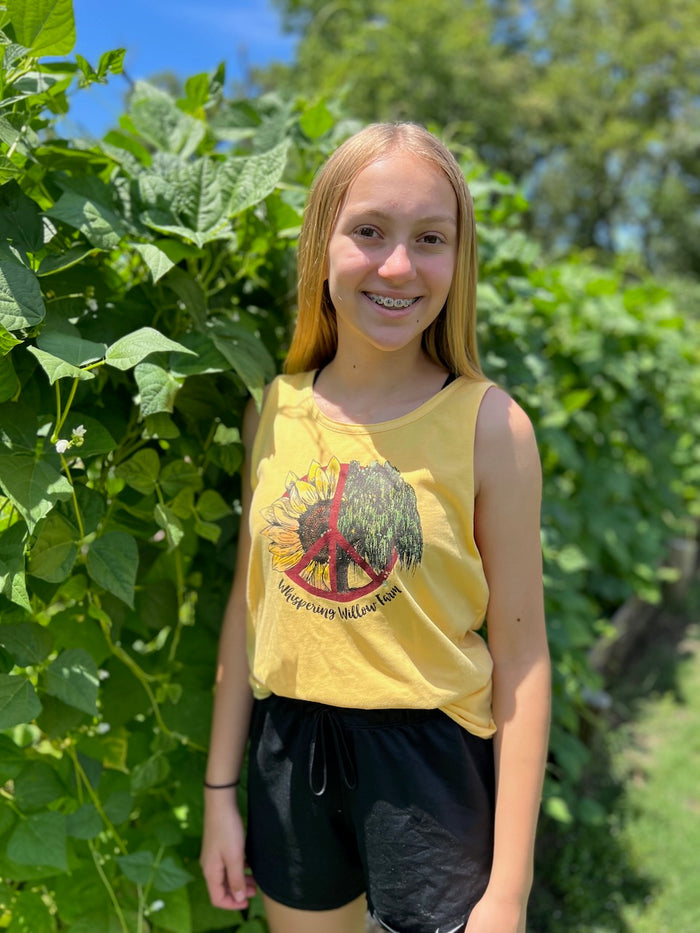 WWF - Sunflower/Willow Tank Top | Yellow